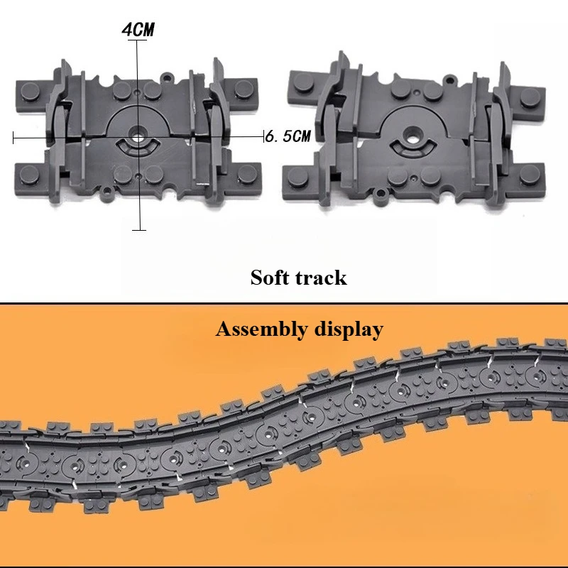 مكعبات بناء تجميع مسار القطار المروري الحضري: مسارات فرعية مسارات مستقيمة مسارات منحنية مسارات مرنة - هدية لعبة للأولاد