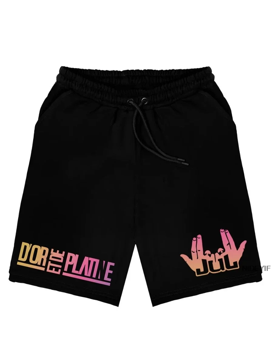 فرنسا مغني الراب يوليو السراويل للرجال النساء الصيف عارضة تنفس القطن الشاطئ السراويل المريحة الرجال السراويل #6