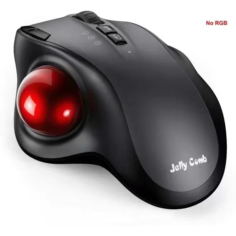 Trackball Mouse Bluetooth Mouse Rechargeable 2.4G Wireless Mice Ergonomic for Computer 1000 1600 2400 DPI Ofiice Customized