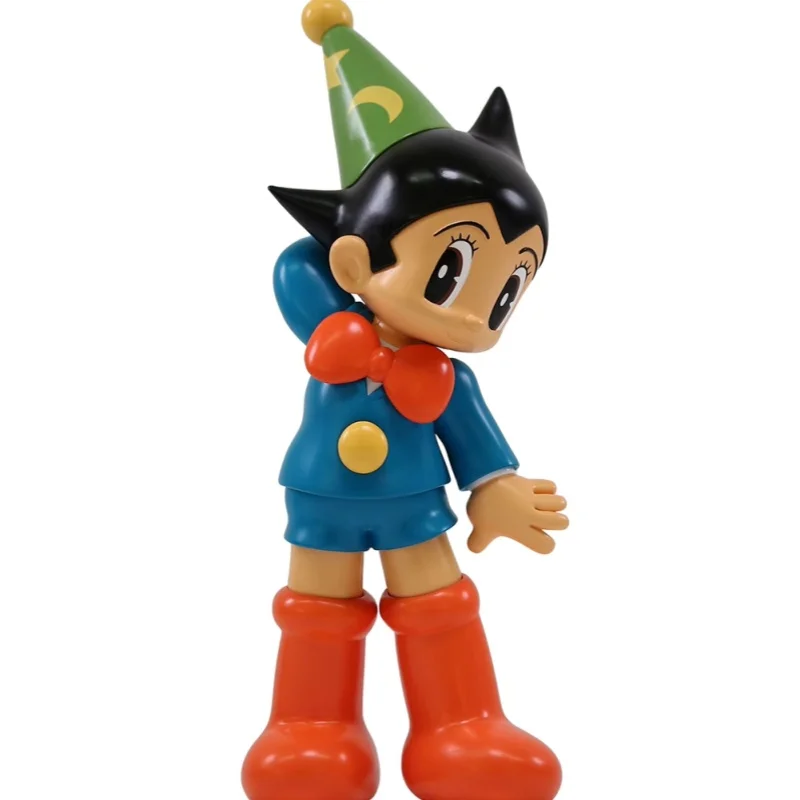 Anime Astroboy Mighty Atom Large Figure Tetsuwan Atom Movable Action Figures Pvc Statue Collection Model Toys Birthday Gifts