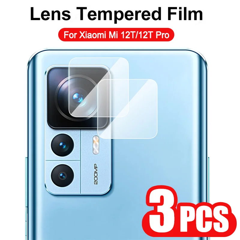 Tempered Glass Camera Protective Film For Xiaomi 12T Pro Mi 12 T Anti-Scratch Rear Lens Screen Protector For Xiaomi12T 12 TPro