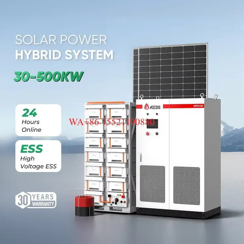 WMWMNU for Sunpal Battery Energy Storage System 30Kw 100kw 250Kw 500Kw Complete Kit Solar Power System for Commercial Project
