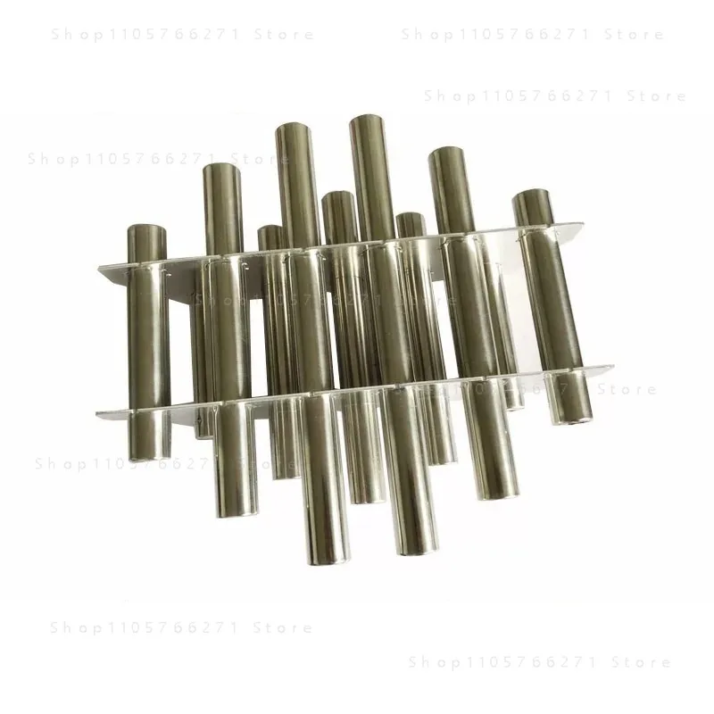Injection Molding Machine Magnetic Rack25MM 11 Tubes Strong Magnet Dryer Magnet Hopper Magnetic Tube Iron Sucker