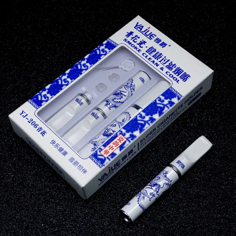 Draagbare microfilter sigarettenmondstuk voor dikke dunne persoonlijke sigarettenfilters Verminder teer afneembare sigarettenfilter