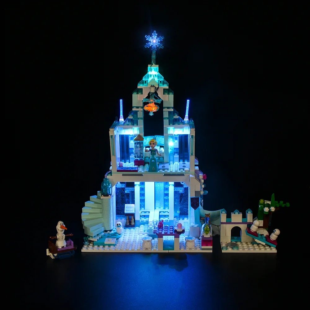 LED Light Kit For LEGO 43172 Elsa´s Magical Ice Palace Building Blocks - view 4