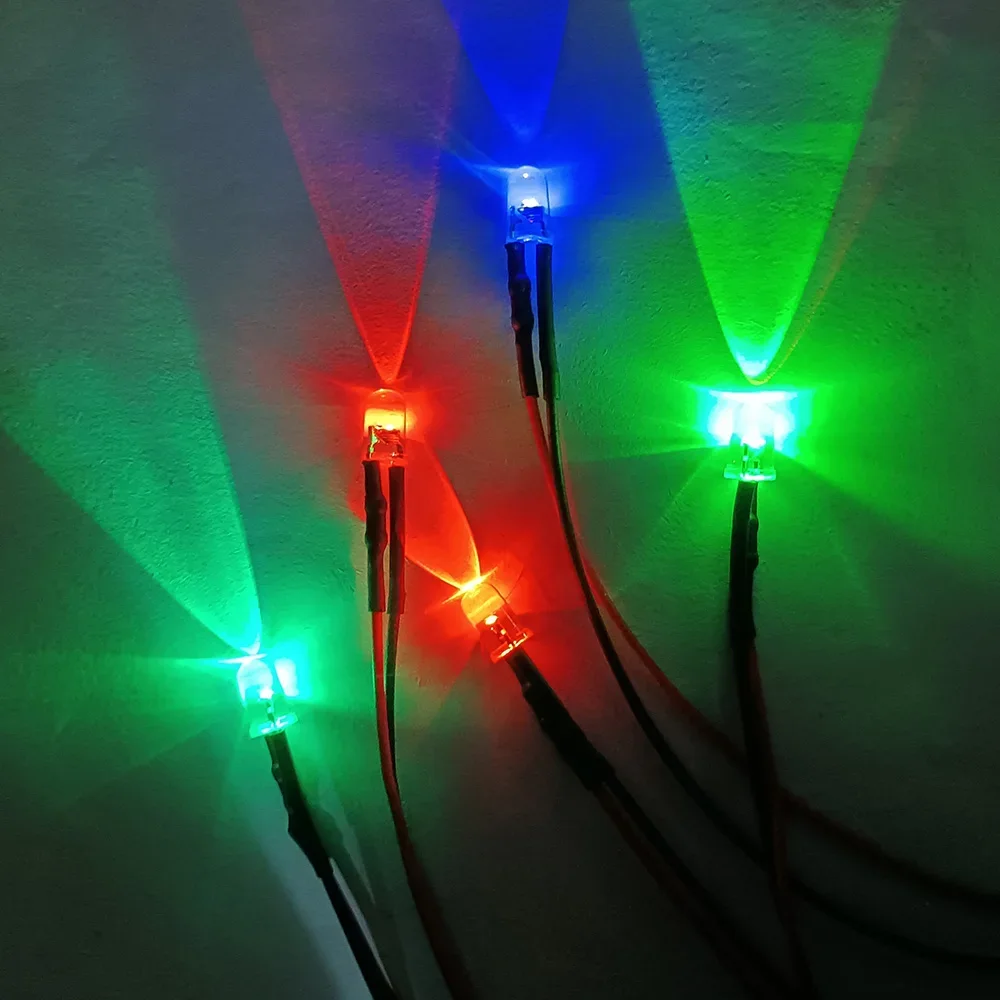 USB port with line light LED F3 F5 atmosphere light bead decoration manual light source white red, green, blue, yellow DIY