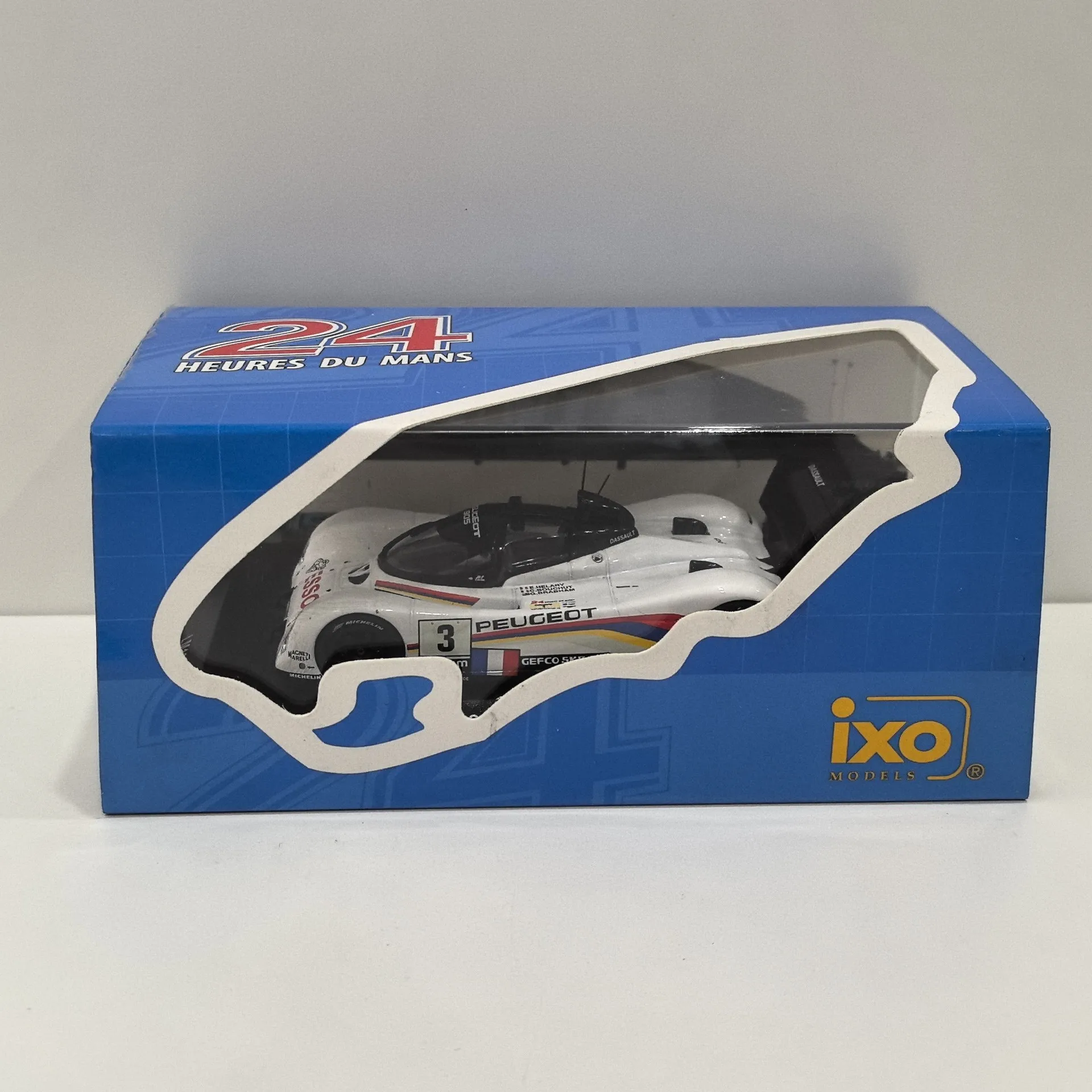 Diecast IXO 1/43 Scale PEUGEOT 905 # 3 1993 LEMANS Racing 1z Alloy Car Model