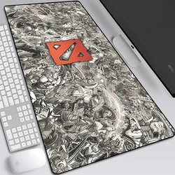 Dota 2 Mousepad Large keyboard pad Desk gaming Mouse Mat Laptop Anti-slip Office Natural Rubber Gamer Desktop dota2 Mouse Pad