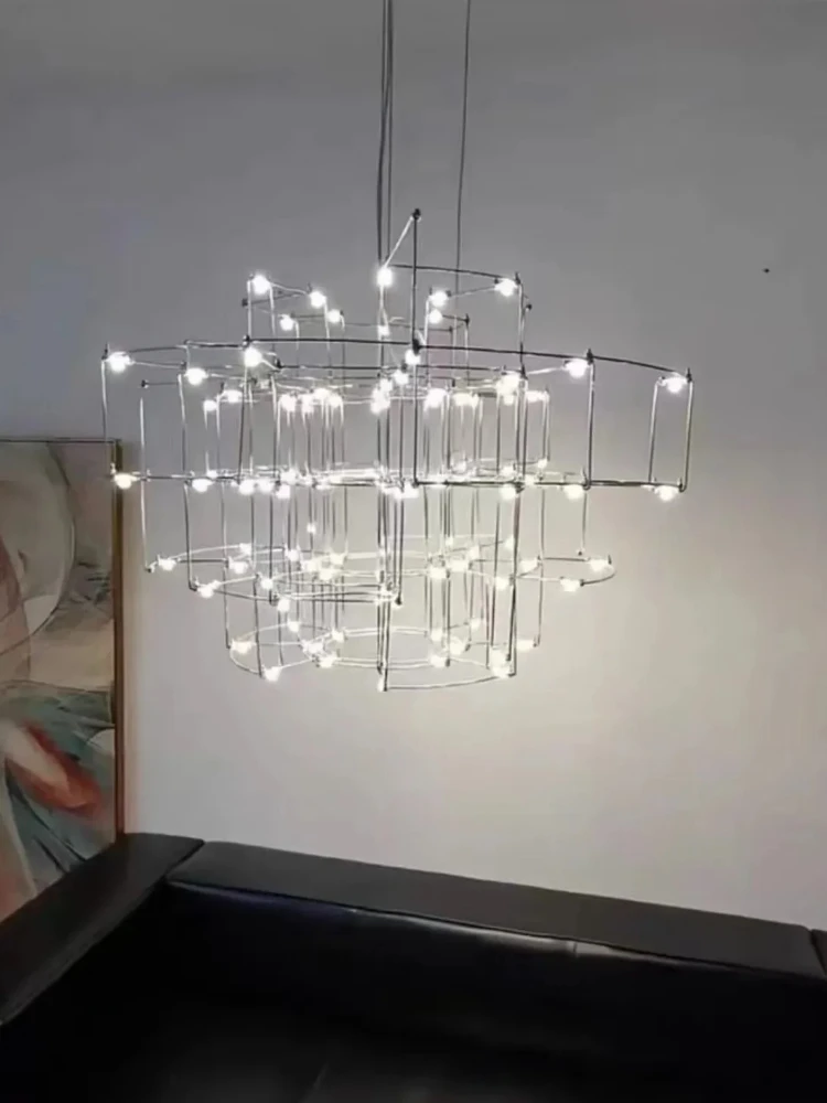 Moderne minimalistische creatieve Firefly restaurant hanglamp kledingwinkel receptie slaapkamer licht woonkamer hanglamp
