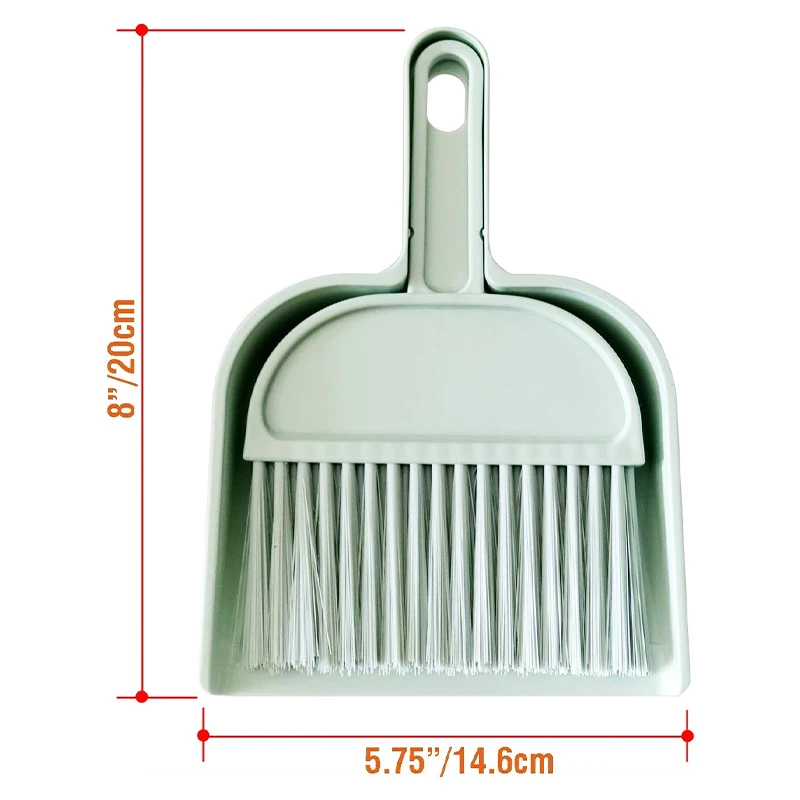 Household mini broom dustpan set, vehicle garbage shovel, parrot, bird, hamster and other animal waste cleaning tools