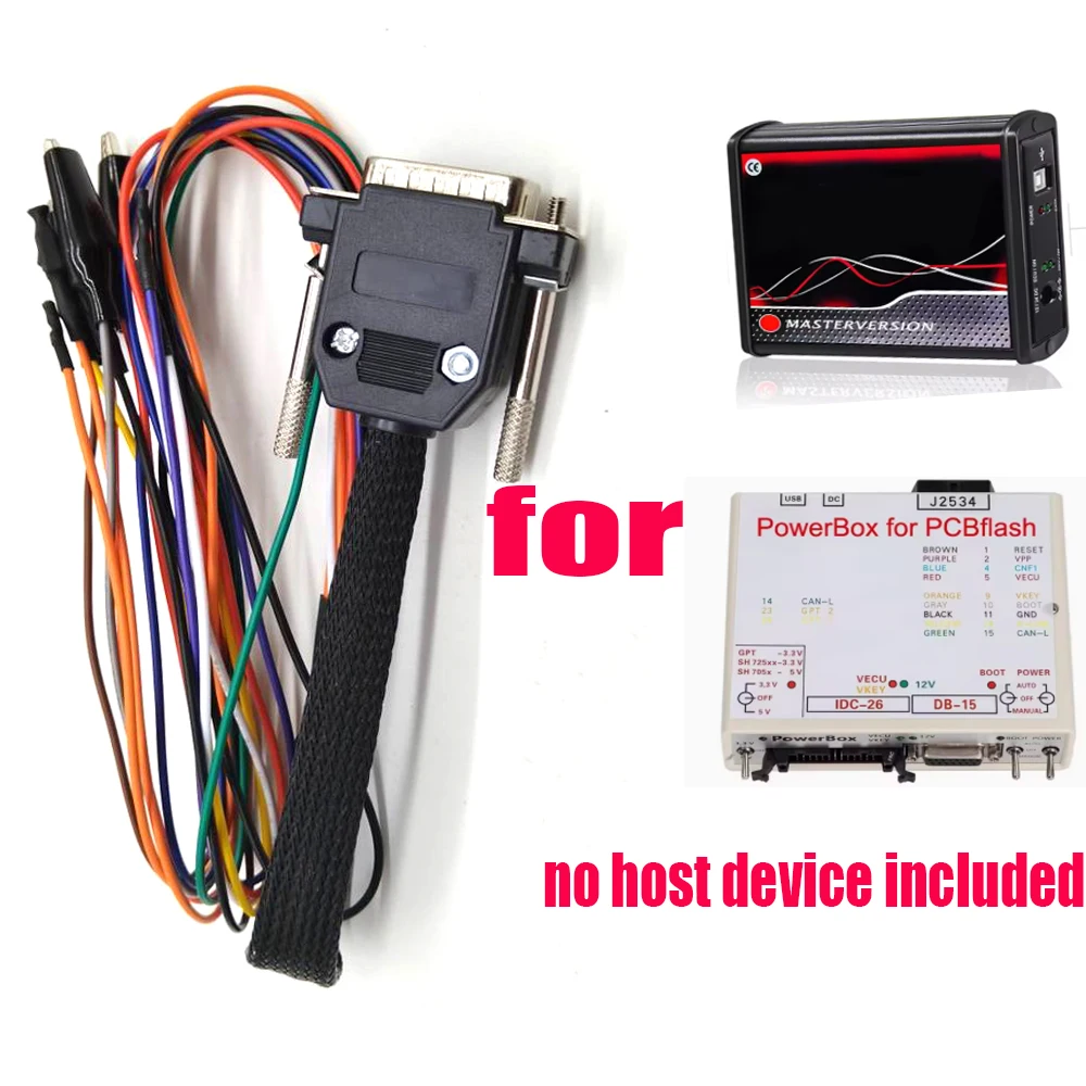 

15Pin DB15 to Alligator Clips Bench Jump Wire ECU Diagnostic Test Cable for Car ECU Repair Bench Jump Wire ECU Diagnostic