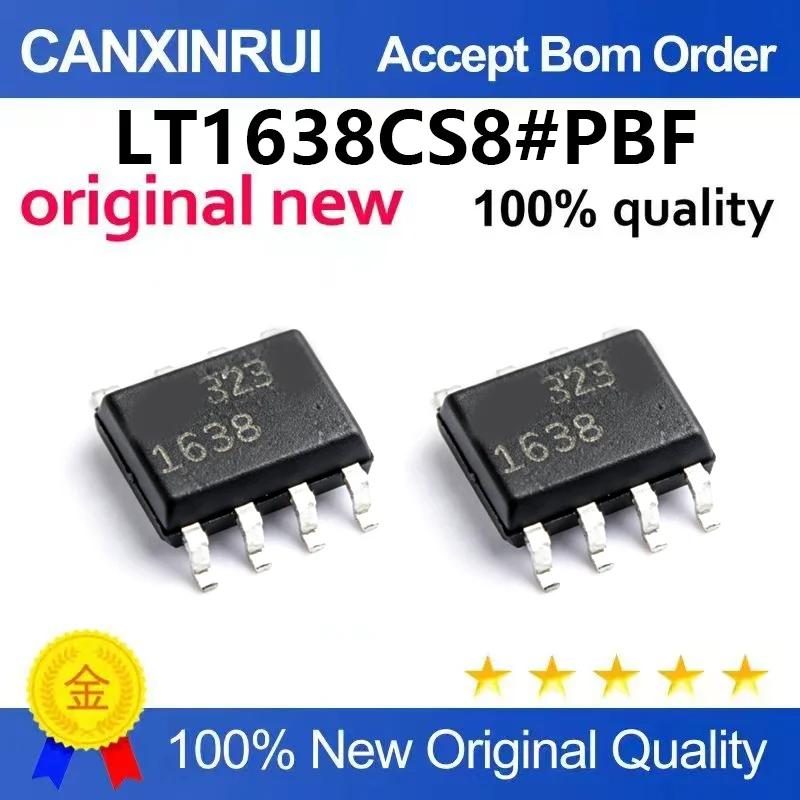 （5pcs-100pcs）LT1638CS8 # PBF silk screen 1638 package SOP-8 instrument amplifier