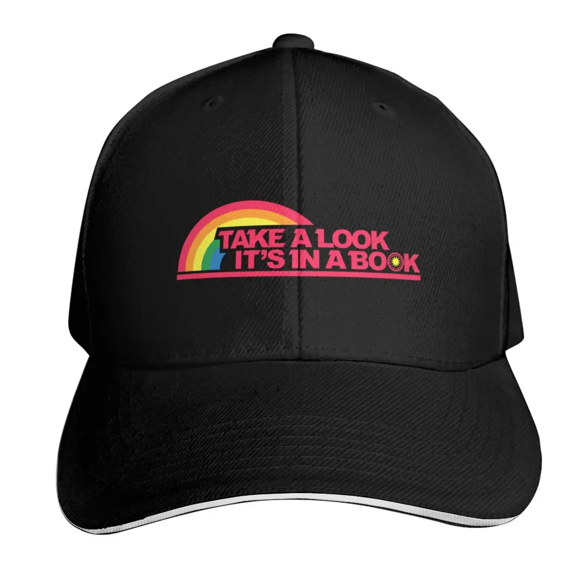 Reading Rainbow Baseball Cap hard hat Snap Back Hat derby hat birthday Girl'S Hats Men's