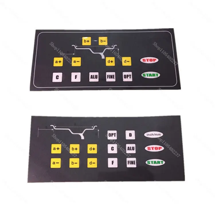 901 902 Balancing Machine Control Panel Keypad Membrane Switch Touch Keypad Repair Part