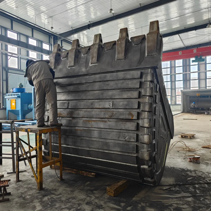 High Strength Mine Rock Bucket, Wear Resistant Heavy Duty Attachment For Earthmoving Mining Construction Work