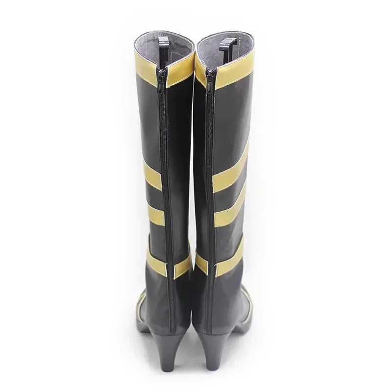 

Game Anime Shoes The Eminence in Shadow Alpha Cosplay Boots Halloween Costume Accessories Props Made