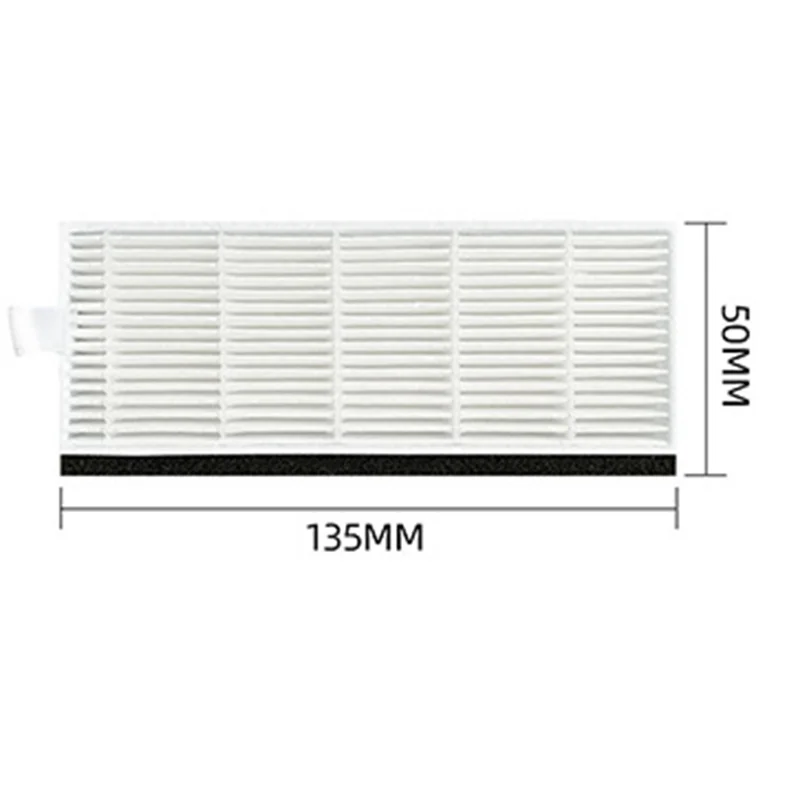 ลูกกลิ้งกรอง HEPA หลักแปรงด้านข้าง Mop ผ้า Rags สําหรับ 360 C50 หุ่นยนต์เครื่องดูดฝุ่นอุปกรณ์เสริม