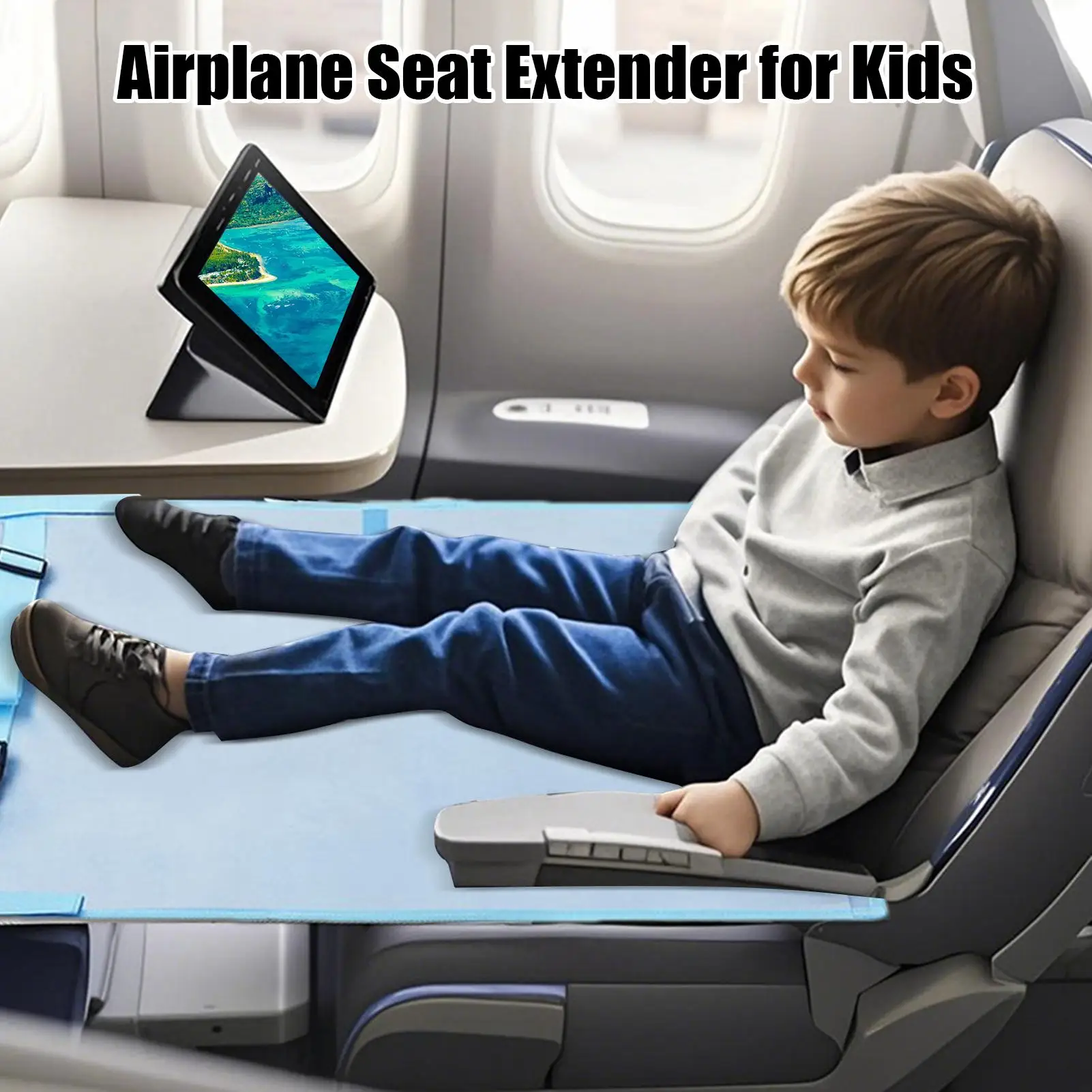 Airplane Bed For Toddler Toddler Travel Bed Airplane Seat Extender For Kids Folding Nursery Furniture Plane Accessories For