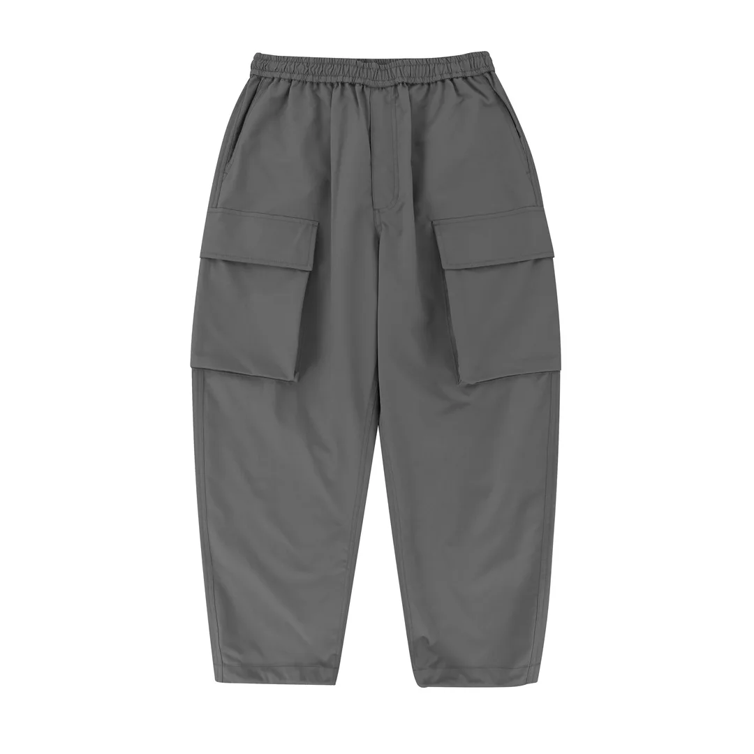Super Way Multi-pocket Loose Pants Black Grey Army Green AL014#