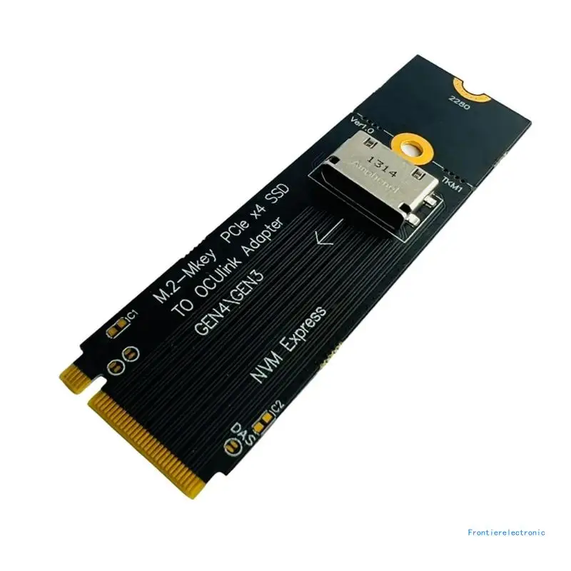 

Адаптер Oculink M.2 NVME на U.2 для 2,5-дюймового SSD-конвертера NVME U.2 (SFF 8639) Быстрая и эффективная передача данных