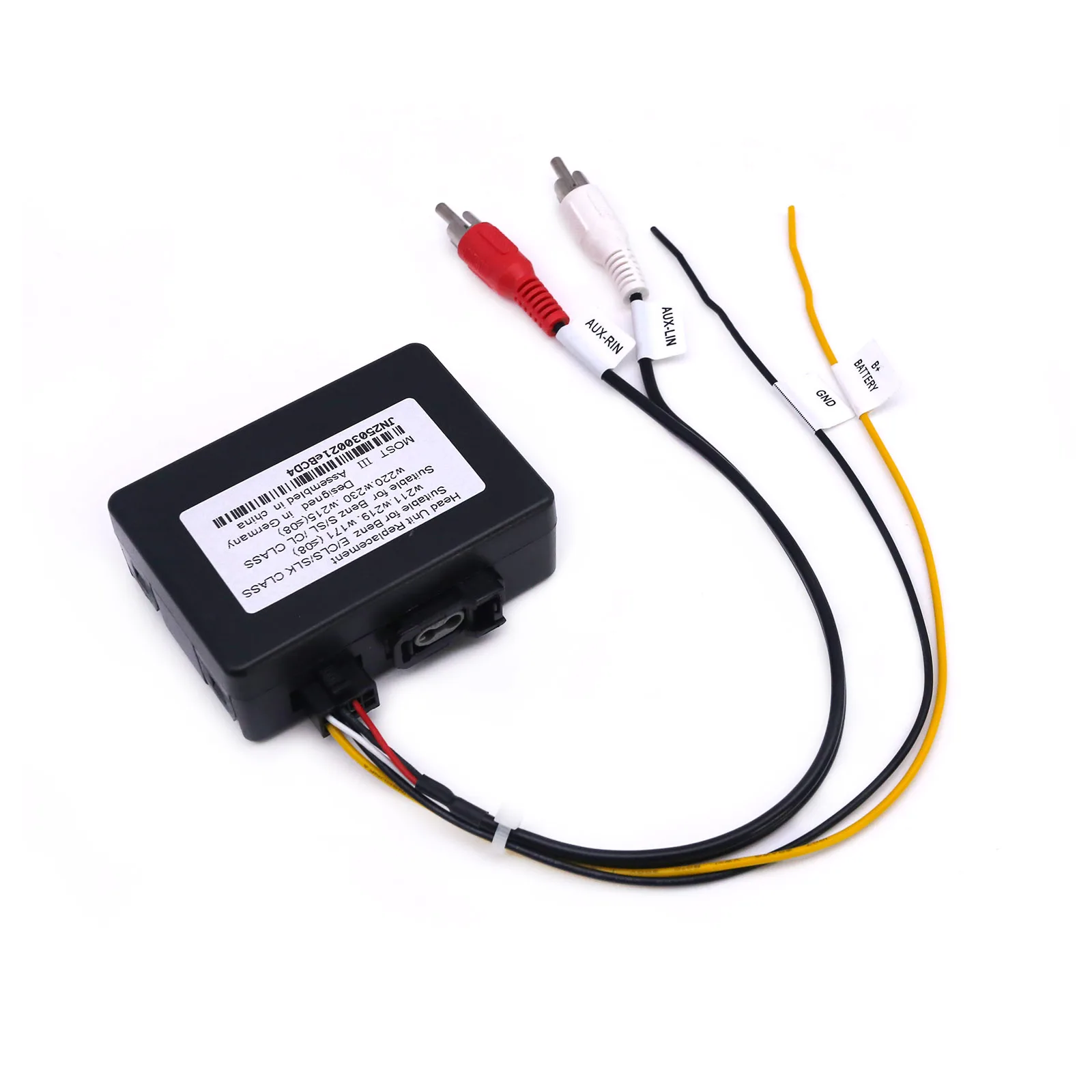 

Optical Fiber Decoder Box for Android Car Radio Fiberglass Decoder Box/most for Mercedes Benz CLS/E/SL/CLK/CL Series (2003-2008)