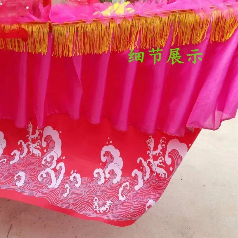 Dry boat props, colored boats, flower boats, lotus boats, sedan cars, donkeys, yangko costumes