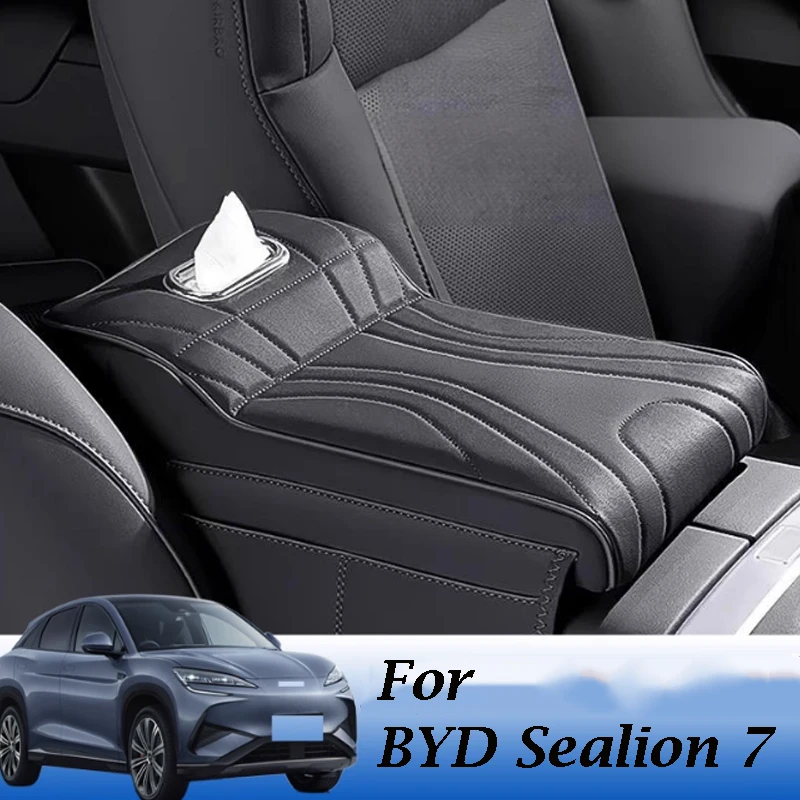 

Height Increasing Pad for Central Control for BYD Sealion 7 RHD Armrest Box Multi-functional Compact Storage