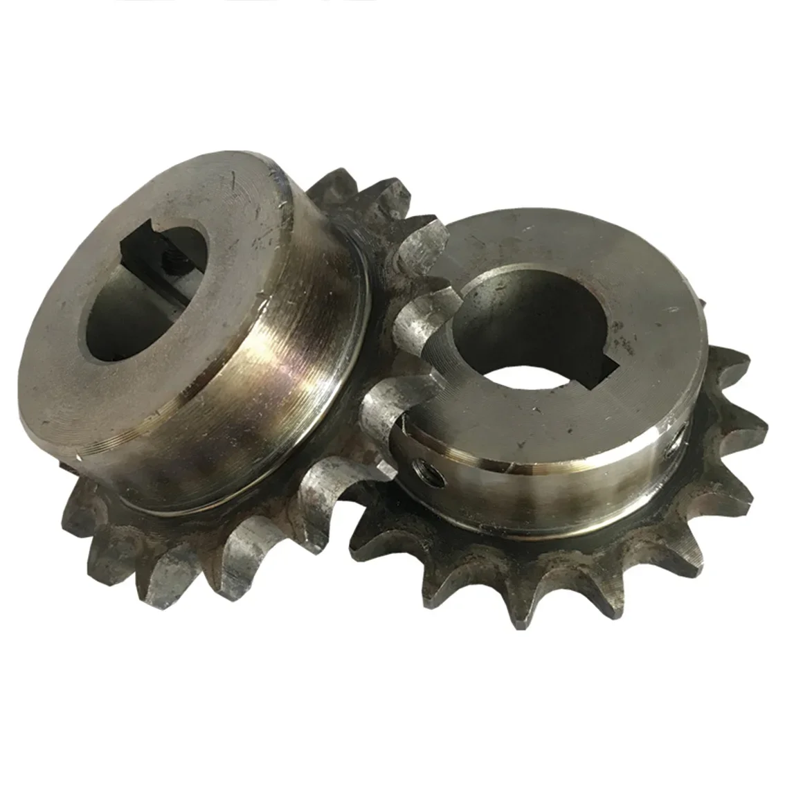 1Pcs 08B Industrial Chain Sprocket 45 Steel 10 11 12 13 14 15 16 17 18 19 20 21 - 25 Teeth Bore 12-24mm Precision Drive Gear