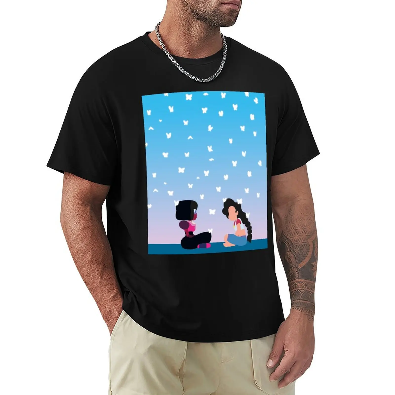 Here Comes A Thought T-Shirt Summer Holiday Casual Tee