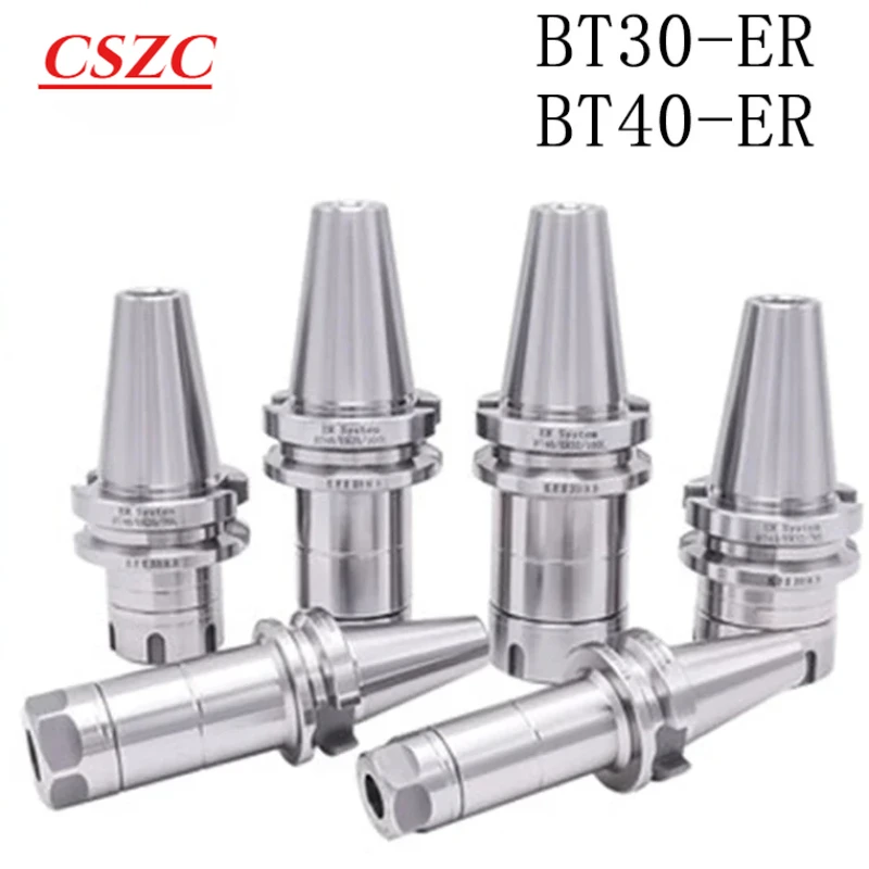 precision 0.002 BT ER BT30 BT40 knife shank ER16 ER20 ER25 ER32 70 100L knife shank for CNC machining center spindle tool holder