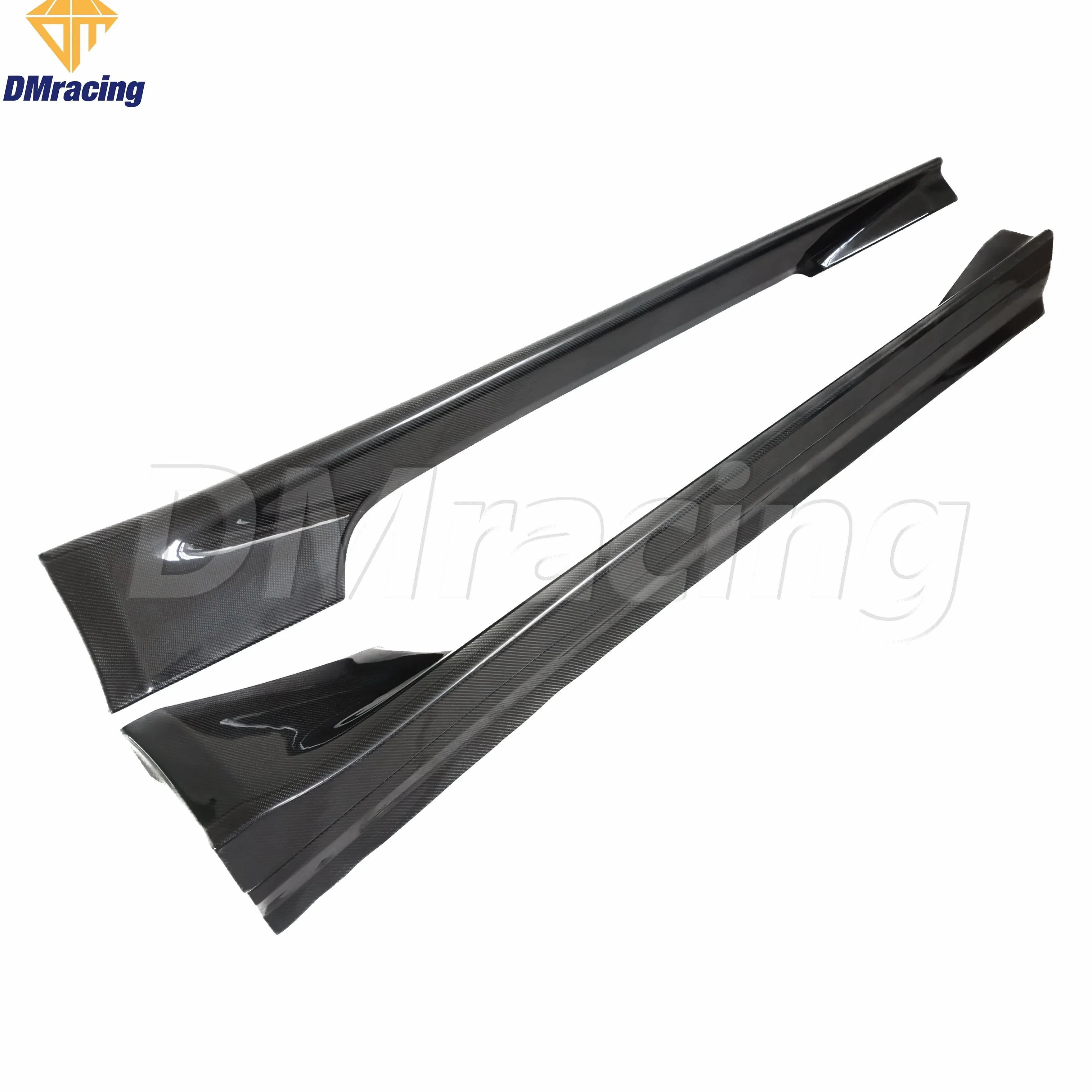 Ford Mustang 2015-2022 Chinese Style Wide Carbon Fiber Side Skirt