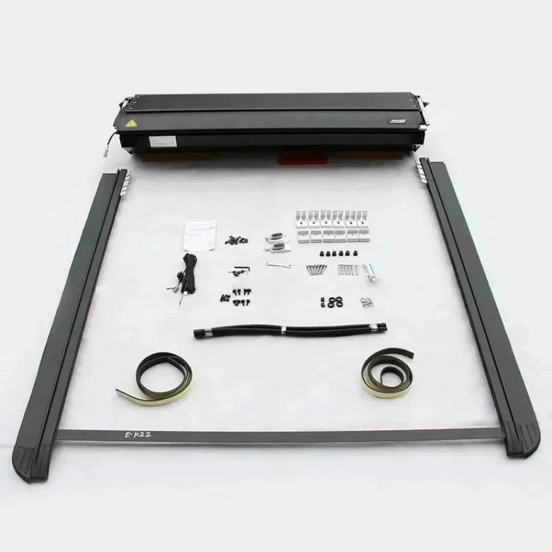 Premium Auto Accessories Waterproof Hard Aluminum Alloy Retrac Tonneau Cover Pickup Truck Bed Exterior Accessory