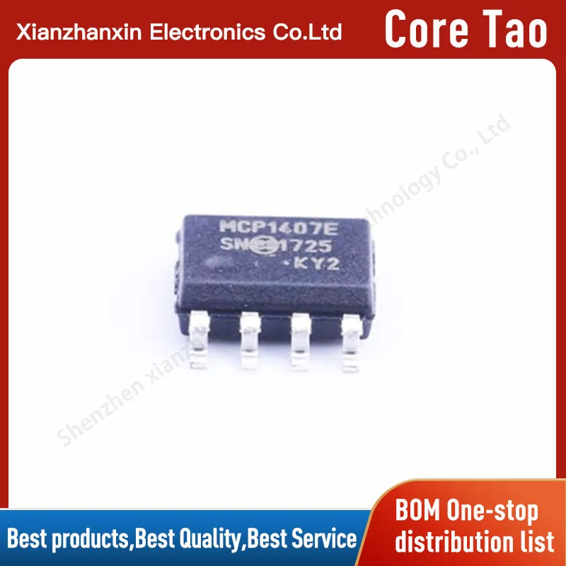 1~5PCS/LOT  MCP1407-E/SN MCP1407T-E/SN MCP1407E SOP8 Grid driver chip