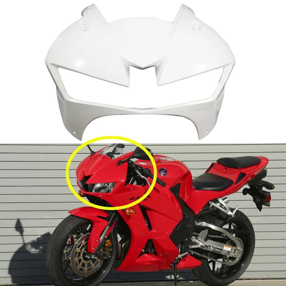 

Motorcycle Unpainted Upper Front Cowl Nose Fairing For Honda CBR600RR F5 2013 - 2018