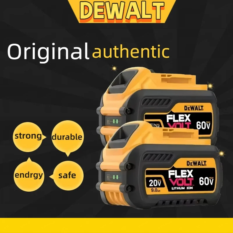 Authentic Dewalt 20v battery 60V 9.0Ah rechargeable lithium-ion battery，High-capacity，Strong battery