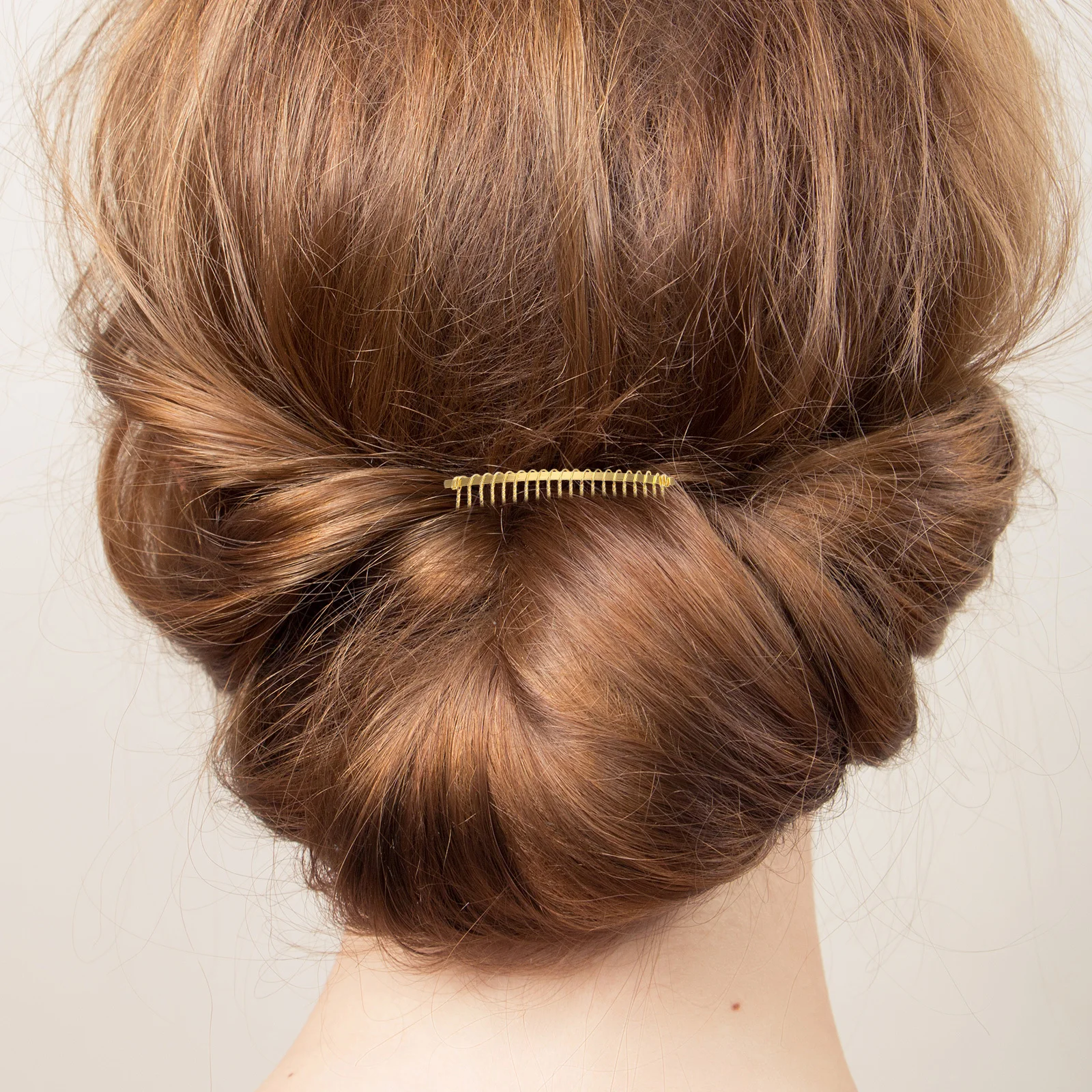 

20pcs Metal Hair Clip Comb 20 Teeth Gold Finish Durable Twisted Iron Fine Hair Styling Tool Portable Side Bun Fixer For Women