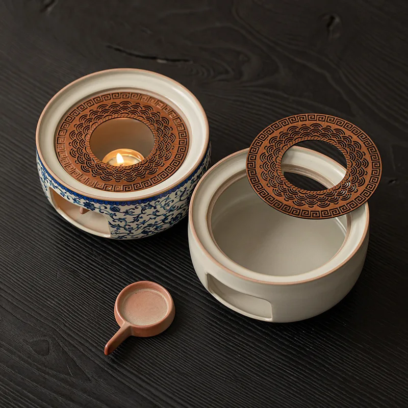 Warm tea stove, candle tea boiler, teapot base, tea warmer, heating stove, tea roaster, tea brewer, small stove, portable stove