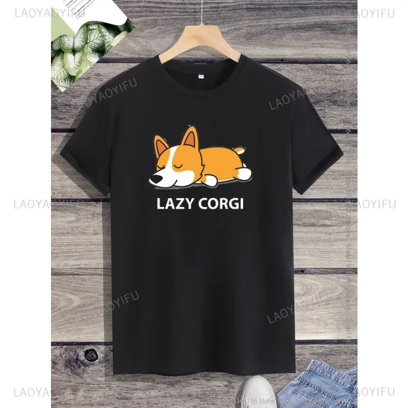 Classic Humor Funny Pup t-Shirt stampata traspirante Top camicia Unisex a maniche corte o-collo Leisure Street Fashion Harajuku