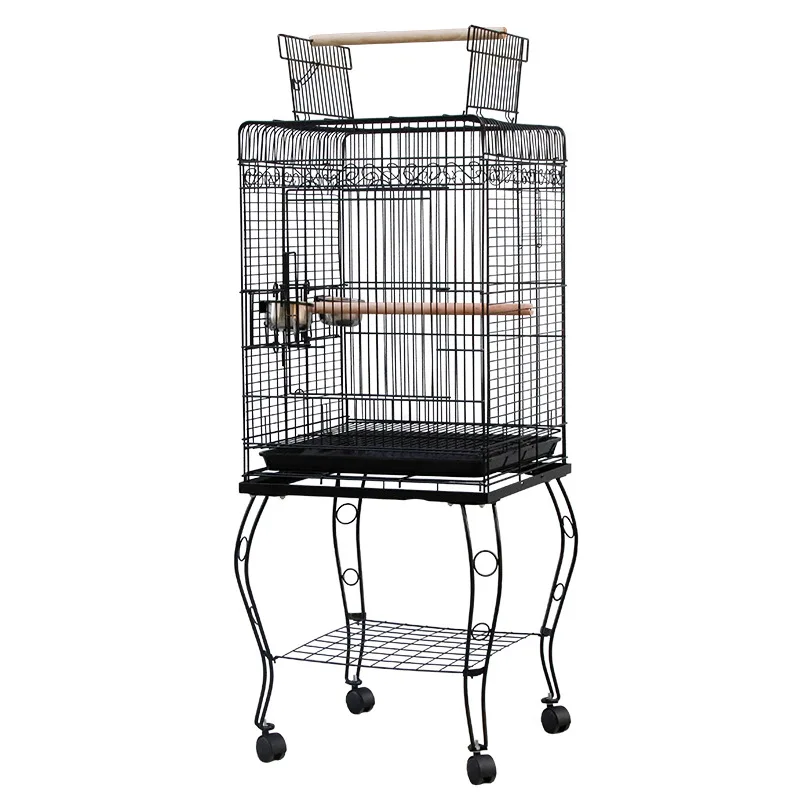 

Портативная клетка для домашних животных, витрина для домашних животных, птица, проволочная клетка для птиц, попугай (705)