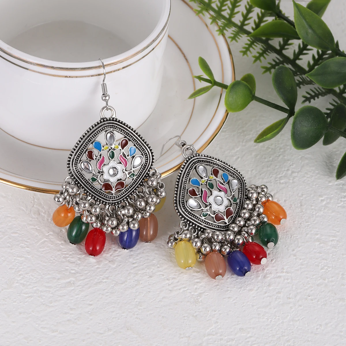 Kolczyki damskie w stylu boho  – Indian Wedding Supply recenzja i cena