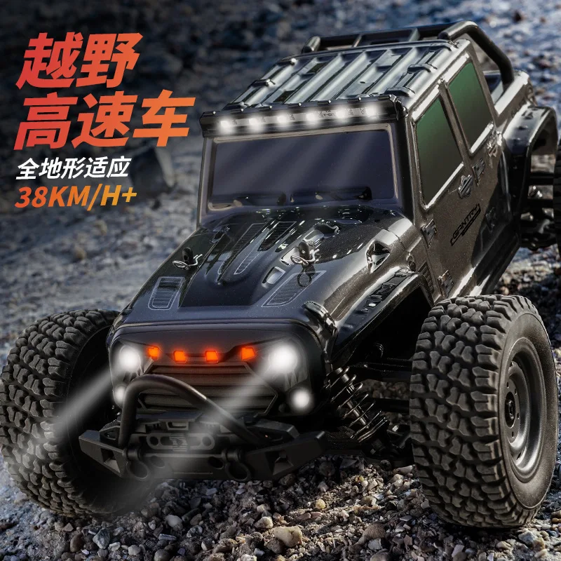 JJRC full time remote control four wheel drive carbon brush high-speed off road vehicle drift RC competitive racing toy 38 speed