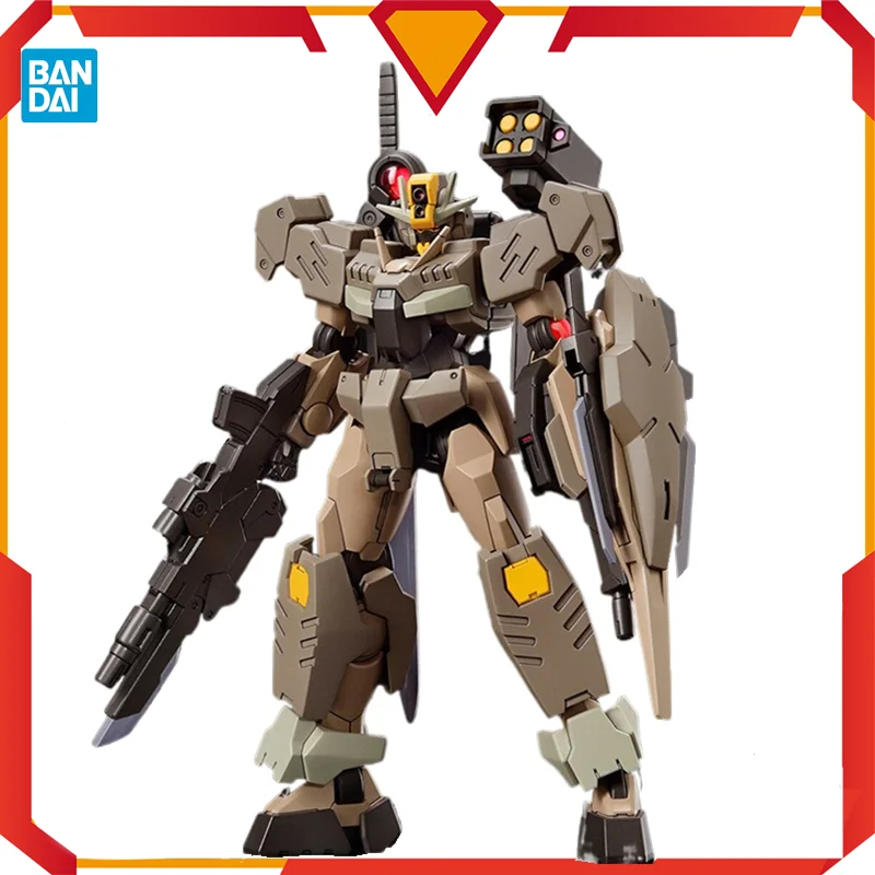 Bandai Namco HG 1/144 Gundam 00 Command Qan[T] Desert Type 14Cm Anime Original Action Figure Model Assemble Toy Gift Collection