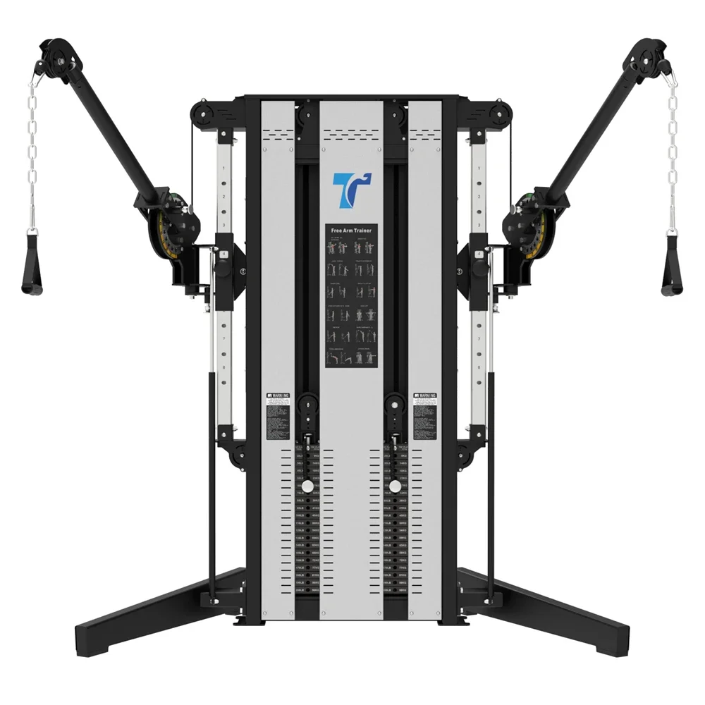 G41 Double Cable Machine Crossover | Commercial Functional Trainer with Adjustable Pulley System for Exercise