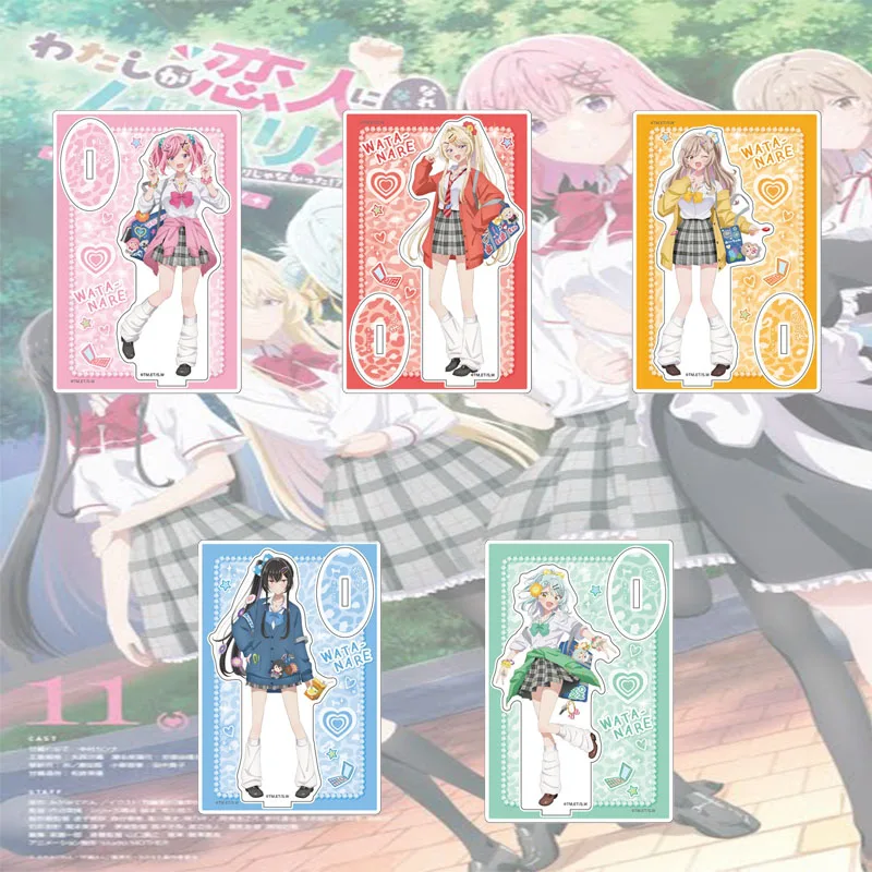 There's No Way I'll Become Your Girlfriend, No Way! 15CM ANIME Acrylic Figure Stand Birthday Gift Ornament Keychain
