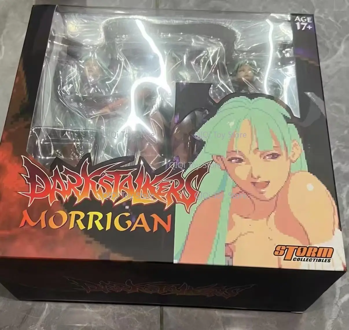 Figurines de collection d'action d'anime Darkstalkers Morrigan Aensland de Storm Toys en stock