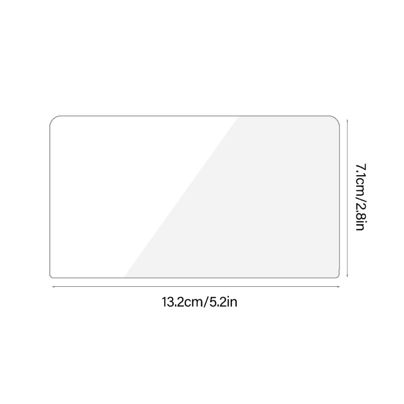 PET Screen Protector For Retroid Pocket 2 Handheld Gaming System Enhances Visual Clear Without Button Interferences