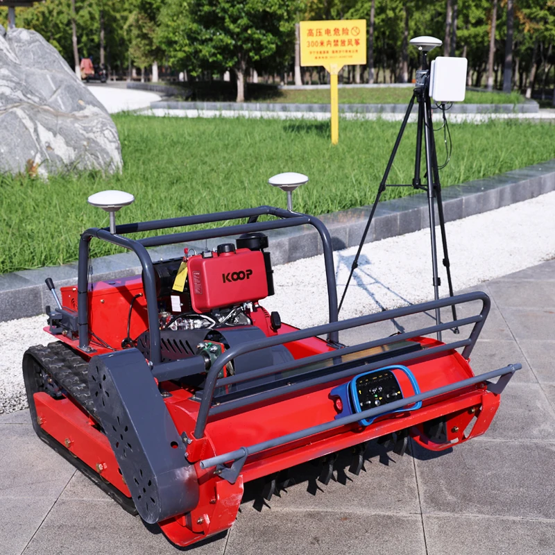 Customized Rural Courtyard Lawn four‑stroke gps Cordless Self-propelled Robot Mower, Easy Storage And Simple Routine Maintenance