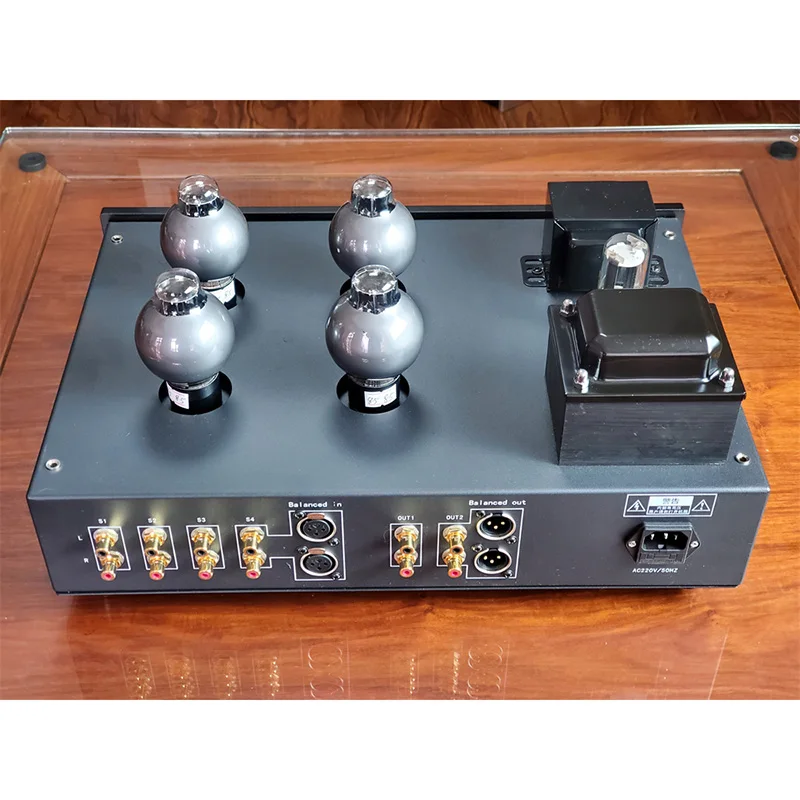 Lyele Audio Cv181 Tube Preamplifier Hifi Tube Amplifier Low Distortion Low Noise High-end Tube Amplifier Handmade 6h8c