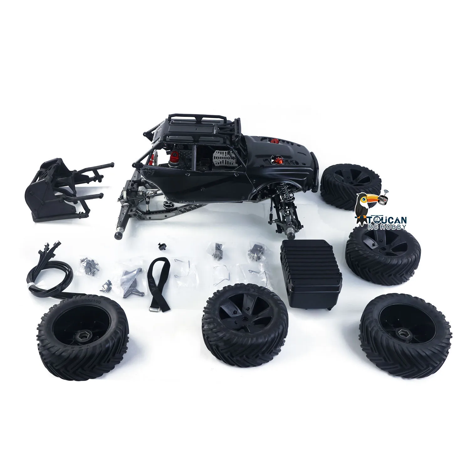 

Toys 1/5 RC Off Road Cars GR1 Pro Kit DIY Remote Control Rock Crawler Car Metal Drive Shafts Plastic Shell No Electronic Part