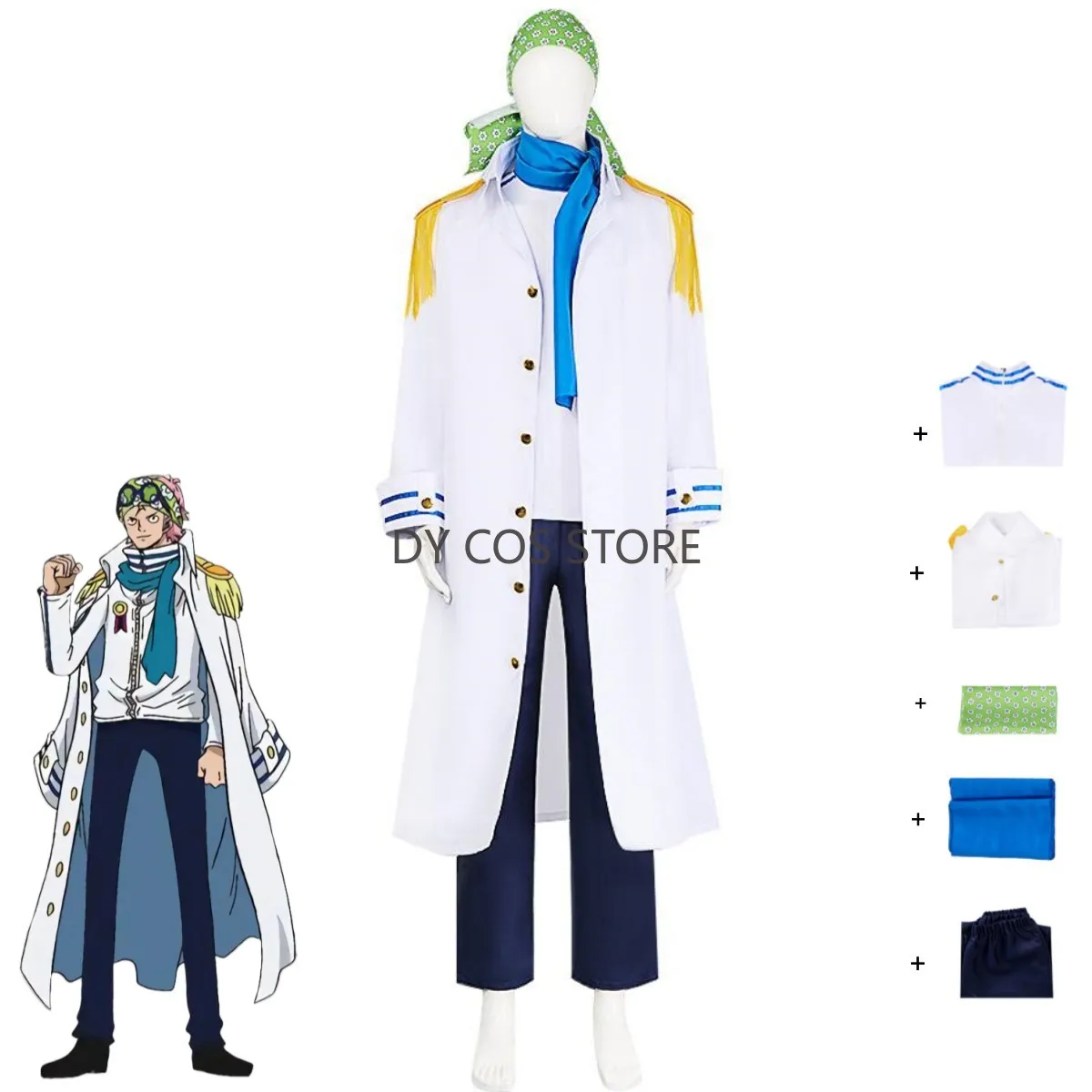 anime-coby-cosplay-costume-marine-sword-member-military-uniform-white-long-cloak-coat-scarf-adult-man-halloween-carnival-suit